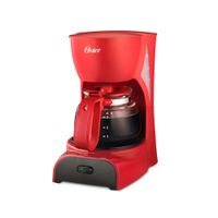 Cafetera Oster 4 Tazas Roja BVSTDCD5R