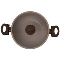 Olla ILKO Aluminio Ceramic Colors Mocka 24cm
