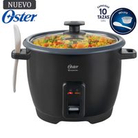 Olla Arrocera Oster de 1.8L DiamondForce color Negro CKSTRCB10DFBLK
