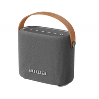 Parlante Portátil Aiwa AWS70BTGC Bluetooth Gris 14W PMPO