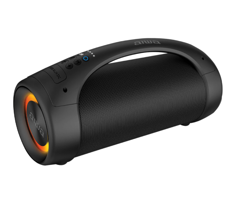 Parlante Portátil Aiwa AWS600BT Boombox Bluetooth con Radio FM