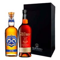 PACK WHISKY CHIVAS REGAL 18 AÑOS 700ML + RON ZACAPA 23 AÑOS 750ML