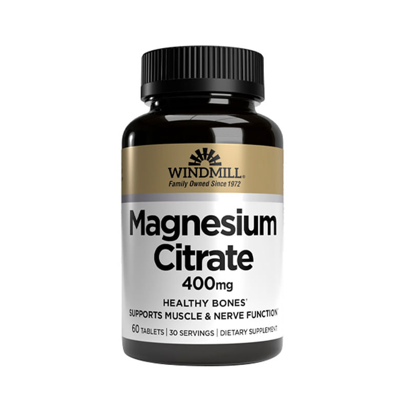 Citrato de Magnesio 400mg - Windmill