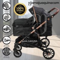 Coche Moisés Travel System «INFINITIVE GOLD II» de Lujo Negro