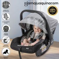 Portabebé de Lujo «REMI» Mango Regulable Gris