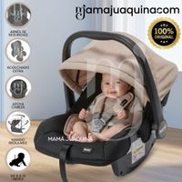 Portabebé de Lujo «REMI» Mango Regulable Beige