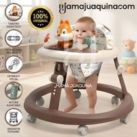 Andador con Tablero Didáctico «NUTTY II» Edición Especial Marrón