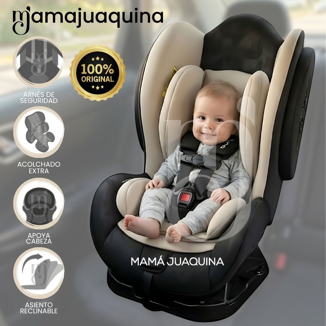 Silla de Auto para bebés «BENSON» Beige