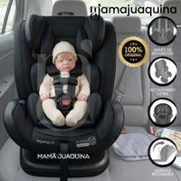 Silla de Auto para bebés «BERNY» Giratoria 360° Negro