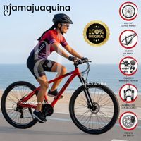 Bicicleta Montañera Deportiva Aro 29 «VELOZ HYDRAX» Rojo