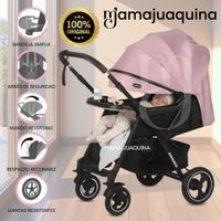 Coche Cuna de Lujo «LUFI» Edición Limitada Rosado