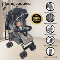 Coche Bastón Plegado Compacto «LORY» Edición Exclusiva Negro