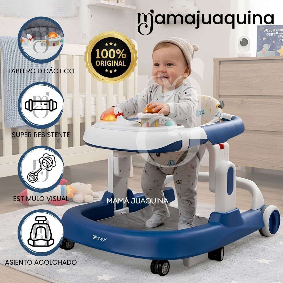 Andador con Tablero Didáctico «HANZEL» Edición Exclusiva Azul
