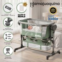 Cuna Colecho de Lujo Kidilo «DREAM KIDI» Edición Exclusiva Verde