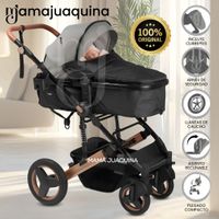 Coche Moisés Travel System «ROMAN» Edición Limitada Gris