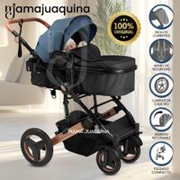 Coche Moisés Travel System «ROMAN» Edición Limitada Azul