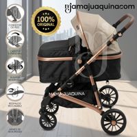 Coche Moisés Travel System «INFINITIVE GOLD II» de Lujo Beige