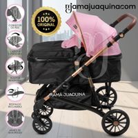 Coche Moisés Travel System «INFINITIVE GOLD II» de Lujo Rosado