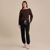 Pantalón De Buzo Mujer Cordon Amc