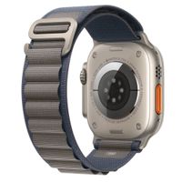 Correa Alpine Loop Ultra para Apple Watch Color Azul Gris 44-45-46-49mm