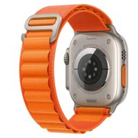 Correa Alpine Loop Ultra Color Naranja para Apple Watch 44-45-46-49mm