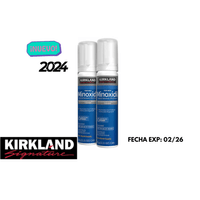 Minoxidil 5% en ESPUMA Kirkland ORIGINAL 2 frascos- barba y cabello
