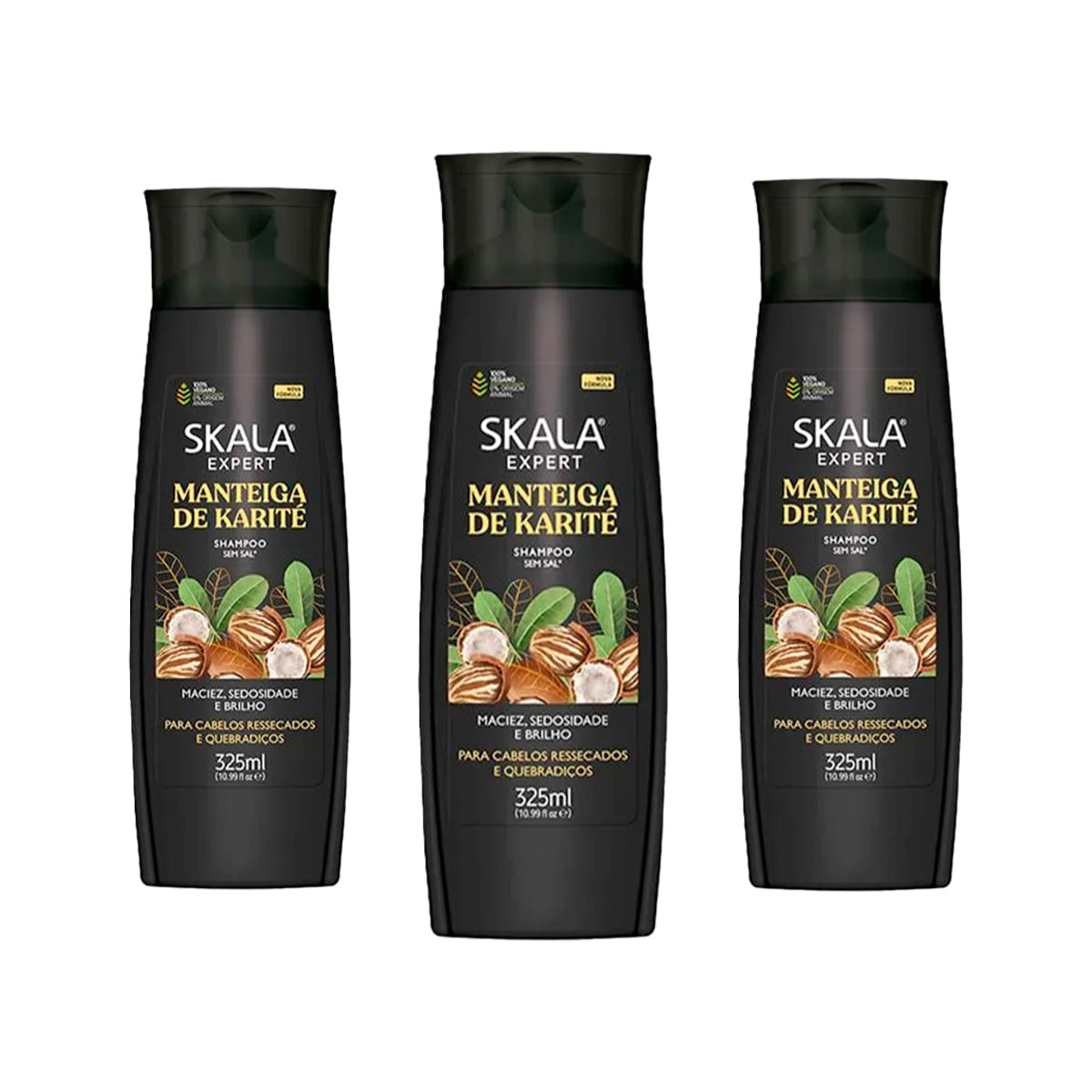 Shampoo Manteca De Kerite Skala Expert 325Ml 3 Und