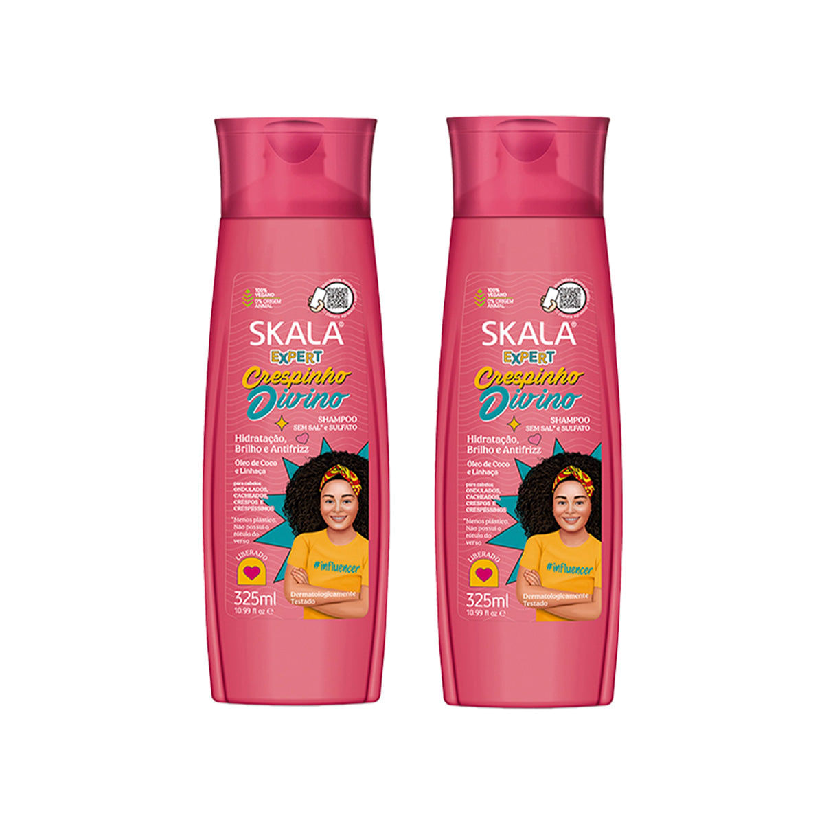 Shampoo Divino Potinho Skala Expert 325Ml 2 Und