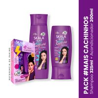 Shampoo 325ml + Acondicionador Mais Cachinhos Skala Expert 200ml