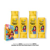 2 Duo Shampoo 325ml  + Acondicionador Almidón de Maíz kids Skala Expert 200ml