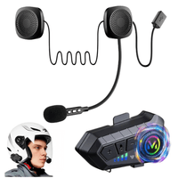Audifono Para Moto Bluetooth Con Microfono Auricular Casco Moto