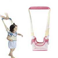 Arnes Caminador Malla para Bebe Baby Froggie Rosado