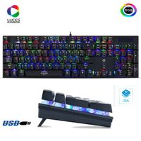 TECLADO GAMER MECÁNICO  ROYALE – ENK 1003 RGB, USB