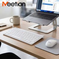 Kit Teclado Mouse Inalámbricos Meetion Mini4000 2.4GHz USB TKL Español 1600 DPI Incluye baterías - Blanco