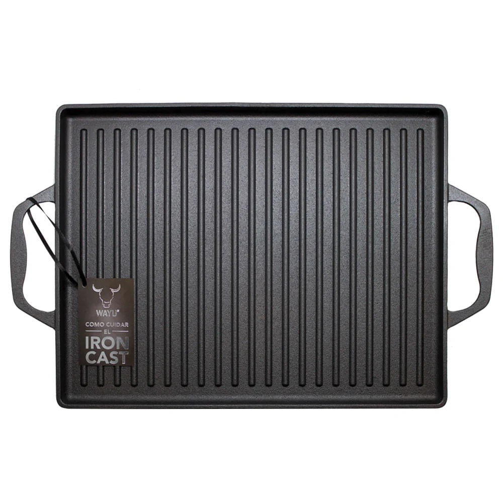 PLANCHA DE HIERRO FUNDIDO CON ASAS WAYU