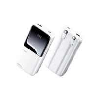 CARGADOR PORTÁTIL REMAX ULTRA SLIM 10000mAh 20W+22.5W RPP-679 BLANCO