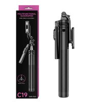 TRIPODE SELFIE STICK C19 1.80 METROS BLUETOOTH