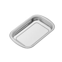 FUENTE PARA HORNEAR TRAMONTINA RECTANGULAR 30 CM DE 1.5 LT ACERO INOXIDABLE