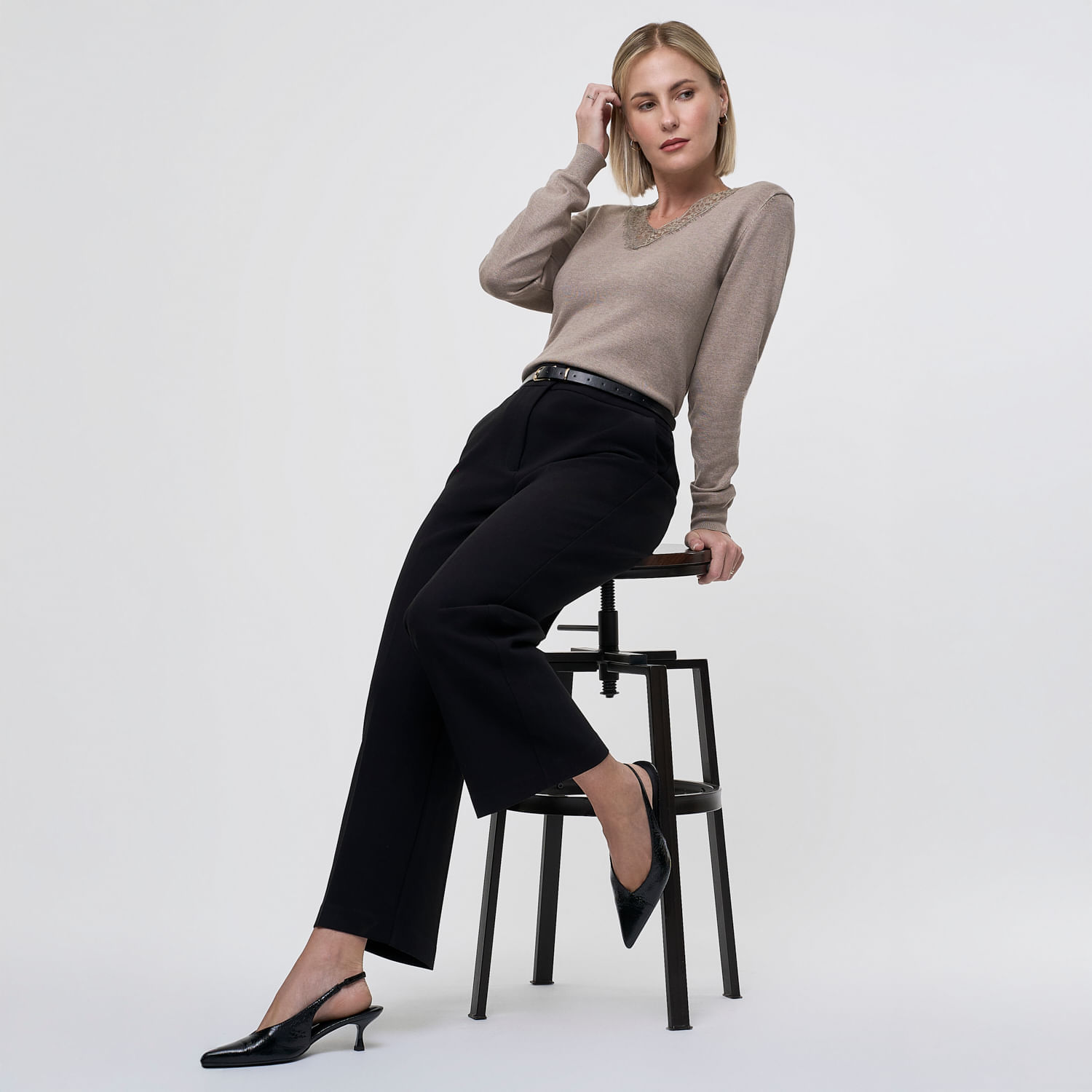 Pantalón Mujer Wide Zafin