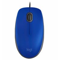 Mouse Logitech M110 Silent USB Azul