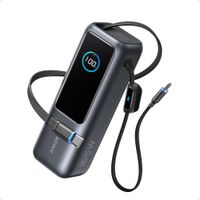 Anker Power Bank Negro (25K, 165W, Built-In USB-C and Retractable Cable)