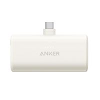 Anker Nano Power Bank Blanco (22.5W, Built-In USB-C Connector)