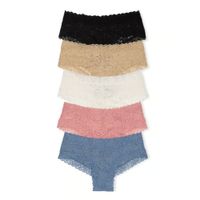 CALZON ENCAJE VICTORIA’S SECRET PACKX5 AZUL