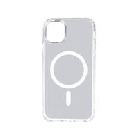 CASE FUNDA BUMPER CON MAGSAFE PARA IPHONE 12 TRANSPARENTE