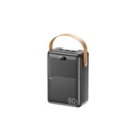 CARGADOR PORTÁTIL REMAX 80000mAh PD27W+ QC 22.5W RPP-118 GRIS