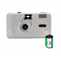 Camara de pelicula Kodak M35 con flash Gris reutilizable Rollox36
