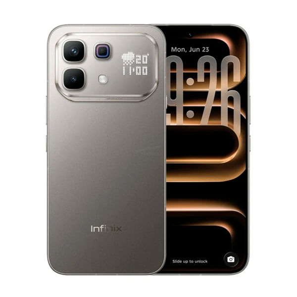 INFINIX NOTE 60 PRO 5G 8GB RAM 256GB ROM - MIST TITANIUM + MICA HIDROGEL - REGISTRADO