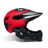 Casco full face integral niños (3 a 10 años) Rojo