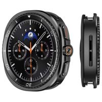 Case de Metal Para Samsung Galaxy Watch 44mm Negro 8 Classic
