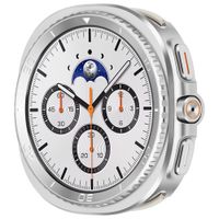 Case de Metal Para Samsung Galaxy Watch 40mm Plateado 8 Classic